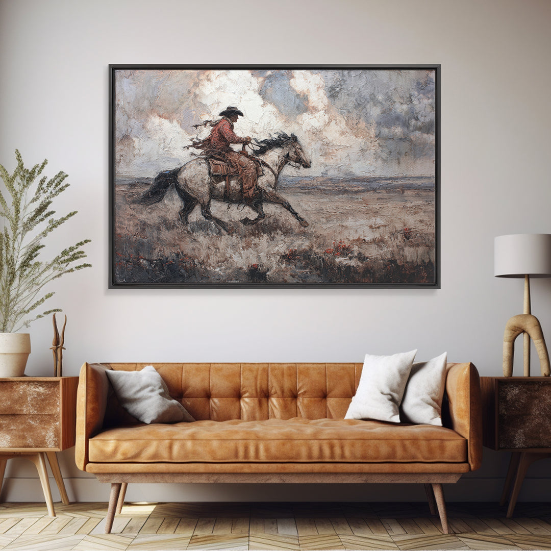 Sun Bleached Ranch Gate Canvas Print, Western Art, Western, Southwestern Decor, Watercolor Art, Frontier, Native American Art, WES-3x2-67