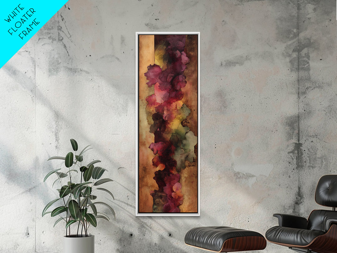 Red Wine Swirl Abstract Canvas Print, Winery Art, Wall Art Print, Winery Decor, Abstract Art, Vineyard, Gallery Decor, WIN-1x3-43