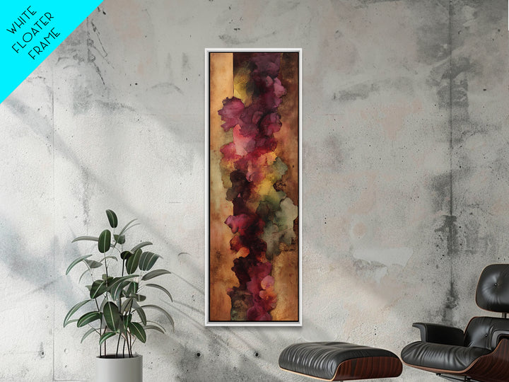 Red Wine Swirl Abstract Canvas Print, Winery Art, Wall Art Print, Winery Decor, Abstract Art, Vineyard, Gallery Decor, WIN-1x3-43