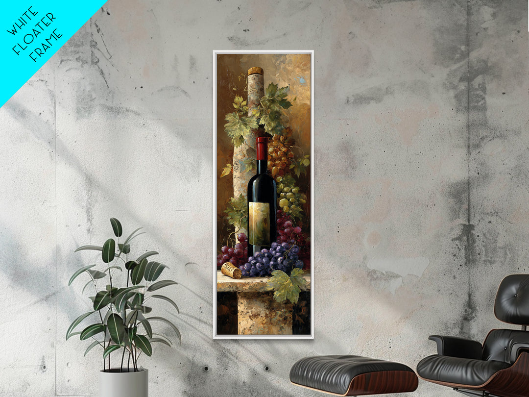 French Vineyard Hills Canvas Print, Winery Art, Printable Wall Art, Winery Decor, Fine Art, Vineyard, Retro Wall Art, WIN-1x3-44
