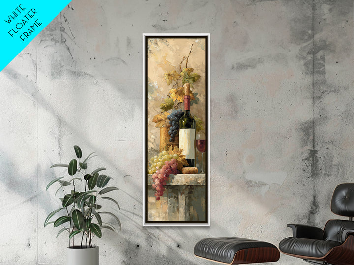 French Vineyard Hills Framed Canvas Print, Winery Art, Matisse Print, Winery Decor, Fine Art, Vineyard, Luxury Decor, WIN-1x3-92