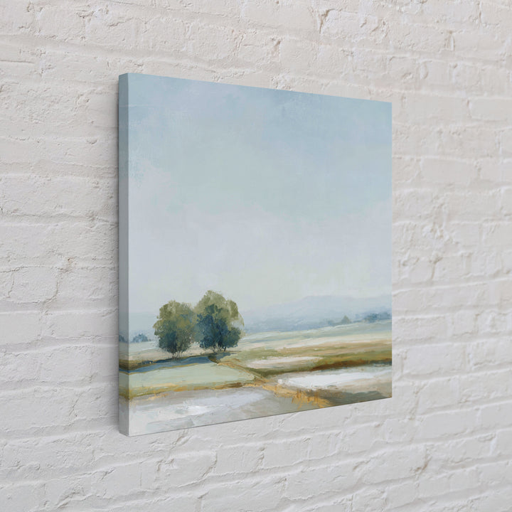 Open Field with Distant Tree Canvas Print, Waiting Room Art, Printable Art, Waiting Room Decor, Calm, Digital Art Print, WRA-1x1-23