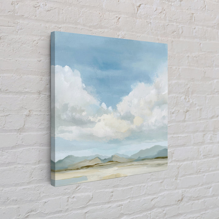 Calming Landscape with Open Sky and Gentle Canvas Print, Waiting Room Art, Modern Decor, Waiting Room Decor, Fine Art, Calm, WRA-1x1-25