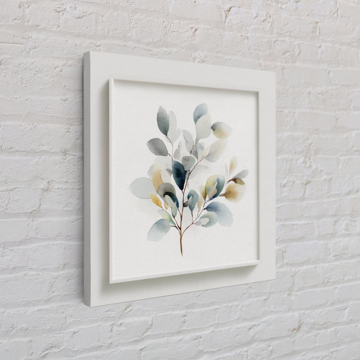 Neutral Botanical Branch Canvas Print, Waiting Room Art, Office Wall Art, Waiting Room Decor, Fine Art, Calm, Dental Wall Art, WRA-1x1-3