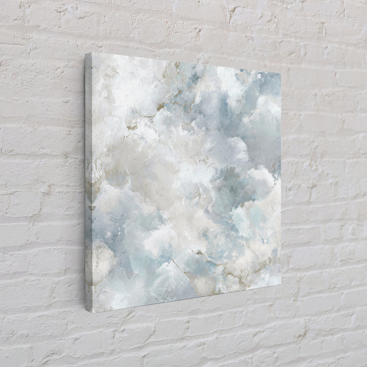 Light Marble Texture Abstract Framed Canvas Print, Waiting Room Art, Art, Waiting Room Decor, Fine Art, Calm, Bauhaus Print, WRA-1x1-48
