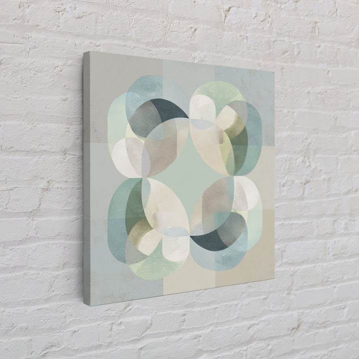 Minimal Geometric Composition Canvas Print, Waiting Room Art, Dental Art, Waiting Room Decor, Abstract Art, Calm, WRA-1x1-5