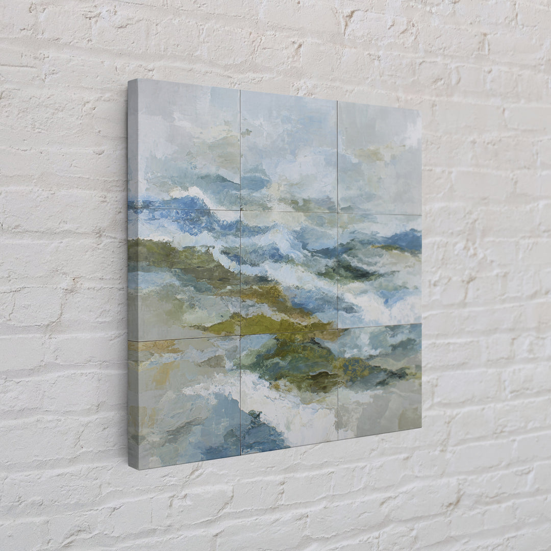 Large Cloudscape with Hopeful Light Framed Canvas Print, Waiting Room Art, Gallery Wall Art, Waiting Room Decor, Fine Art, Calm, WRA-1x1-64