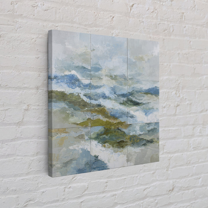 Large Cloudscape with Hopeful Light Framed Canvas Print, Waiting Room Art, Gallery Wall Art, Waiting Room Decor, Fine Art, Calm, WRA-1x1-64