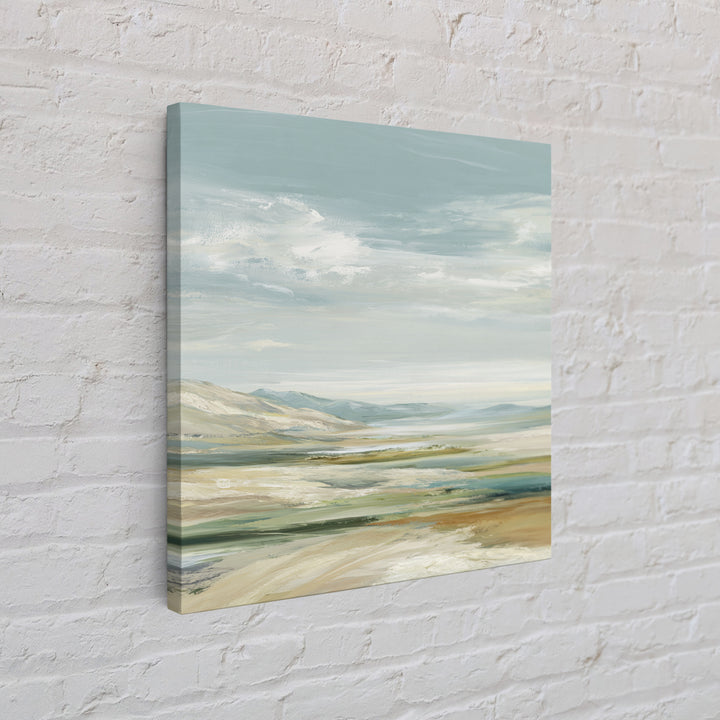 Calming Landscape with Open Sky and Gentle Canvas Print, Waiting Room Art, Wall Art, Waiting Room Decor, Fine Art, Calm, WRA-1x1-97