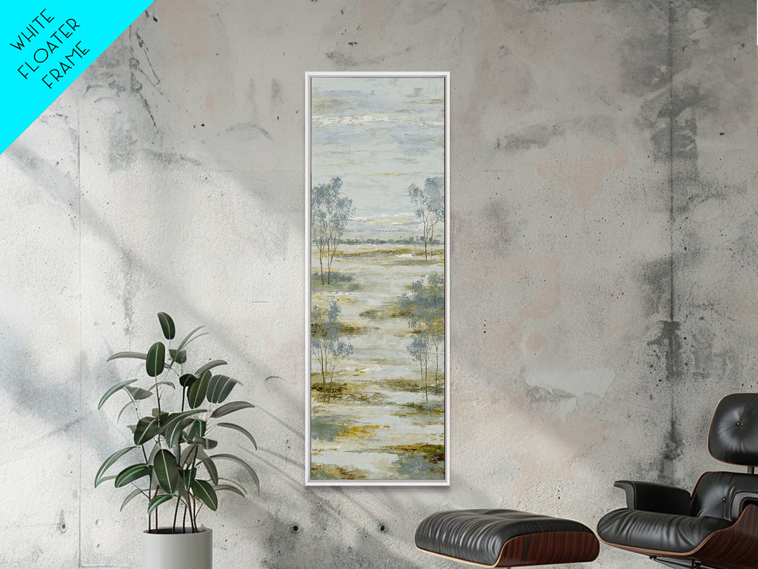Open Field with Distant Tree Canvas Print, Waiting Room Art, Wall Art, Waiting Room Decor, Fine Art, Calm, Floral Wall Art, WRA-1x3-35