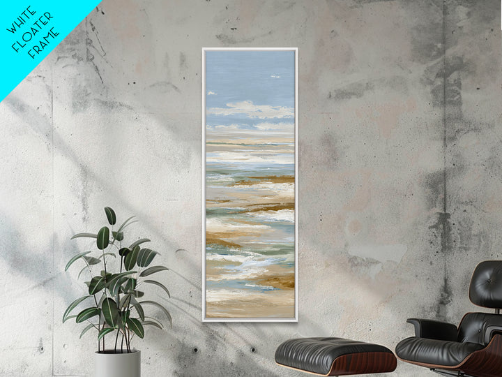 Warm Desert Sunrise Canvas Print, Waiting Room Art, Office Decor, Waiting Room Decor, Oil Painting, Calm, Gallery Wall Art, WRA-1x3-73