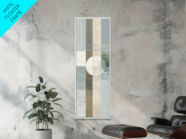 Minimal Geometric Composition Canvas Print, Waiting Room Art, Abstract, Waiting Room Decor, Abstract Art, Calm, Modern Decor, WRA-1x3-89