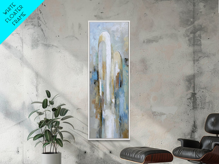 Modern Neutral Arch Abstraction Canvas Print, Waiting Room Art, Neutral Decor, Waiting Room Decor, Abstract Art, Calm, WRA-1x3-9