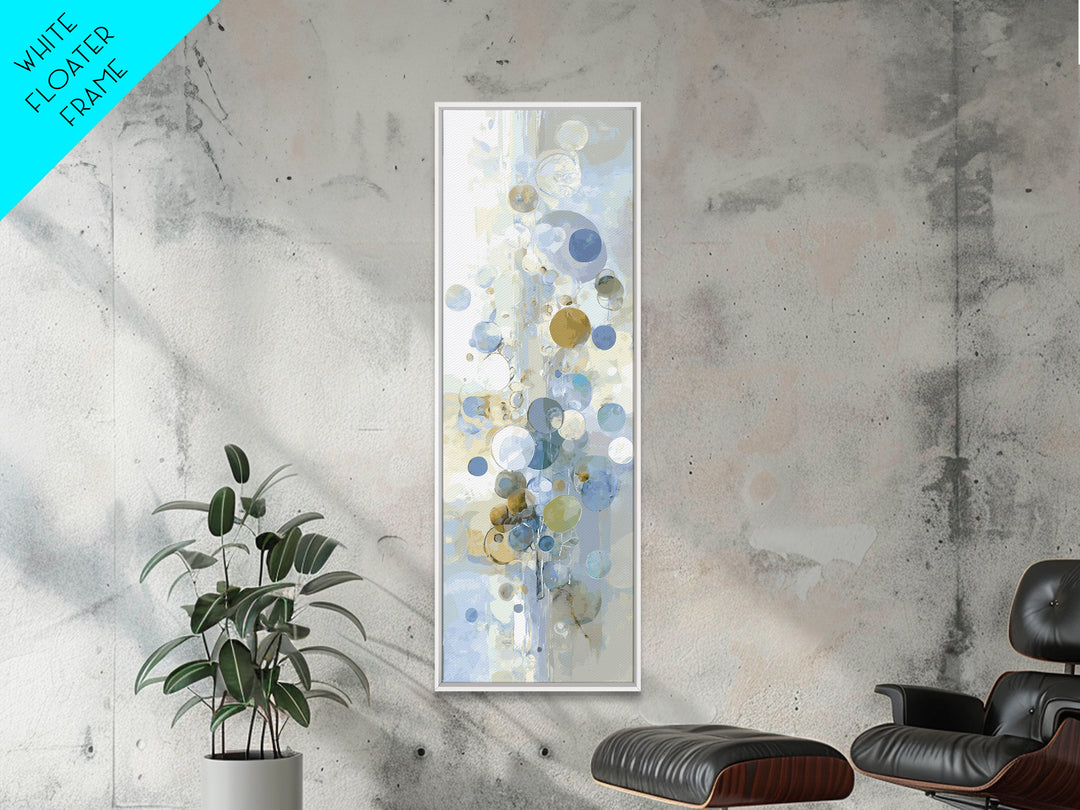 Abstract Circles Suggesting Calm Movement Canvas Print, Waiting Room Art, Fine Art Print, Waiting Room Decor, Abstract Art, WRA-1x3-94