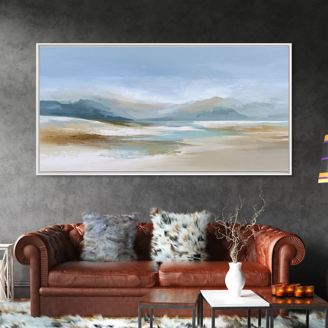 Modern Neutral Arch Abstraction Canvas Print, Waiting Room Art, Contemporary Art, Waiting Room Decor, Abstract Art, Calm, WRA-2x1-41