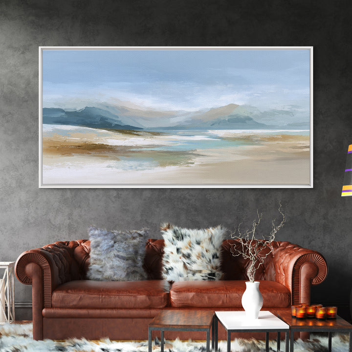 Modern Neutral Arch Abstraction Canvas Print, Waiting Room Art, Contemporary Art, Waiting Room Decor, Abstract Art, Calm, WRA-2x1-41