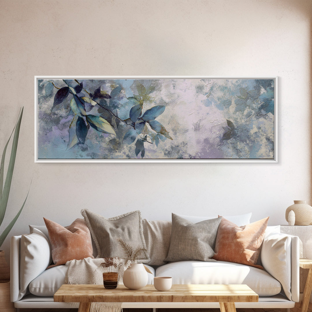 Soft Lavender Botanical Still Life Canvas Print, Waiting Room Art, Photography Print, Waiting Room Decor, Fine Art, Calm, WRA-3x1-36