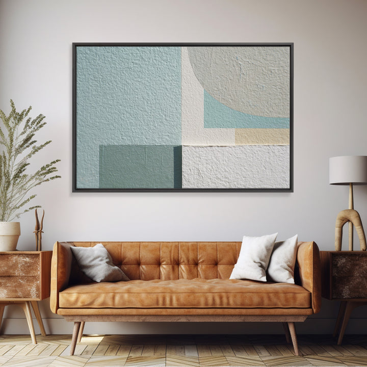 Minimal Geometric Composition Canvas Print, Waiting Room Art, Abstract, Waiting Room Decor, Abstract Art, Calm, Modern Decor, WRA-3x2-57