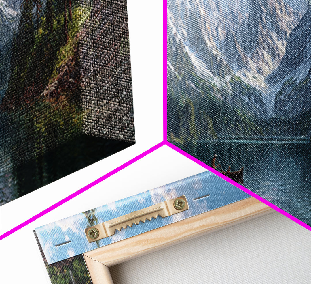 Dramatic Battle Scene With Dragons Breathing Fire Over A Burning Medieval City Fantasy Wall Art Framed Canvas