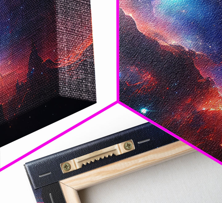 Galaxy Space Stars Universe Fine Art Print, Wall Art Print, Wall Poster, Wall Décor