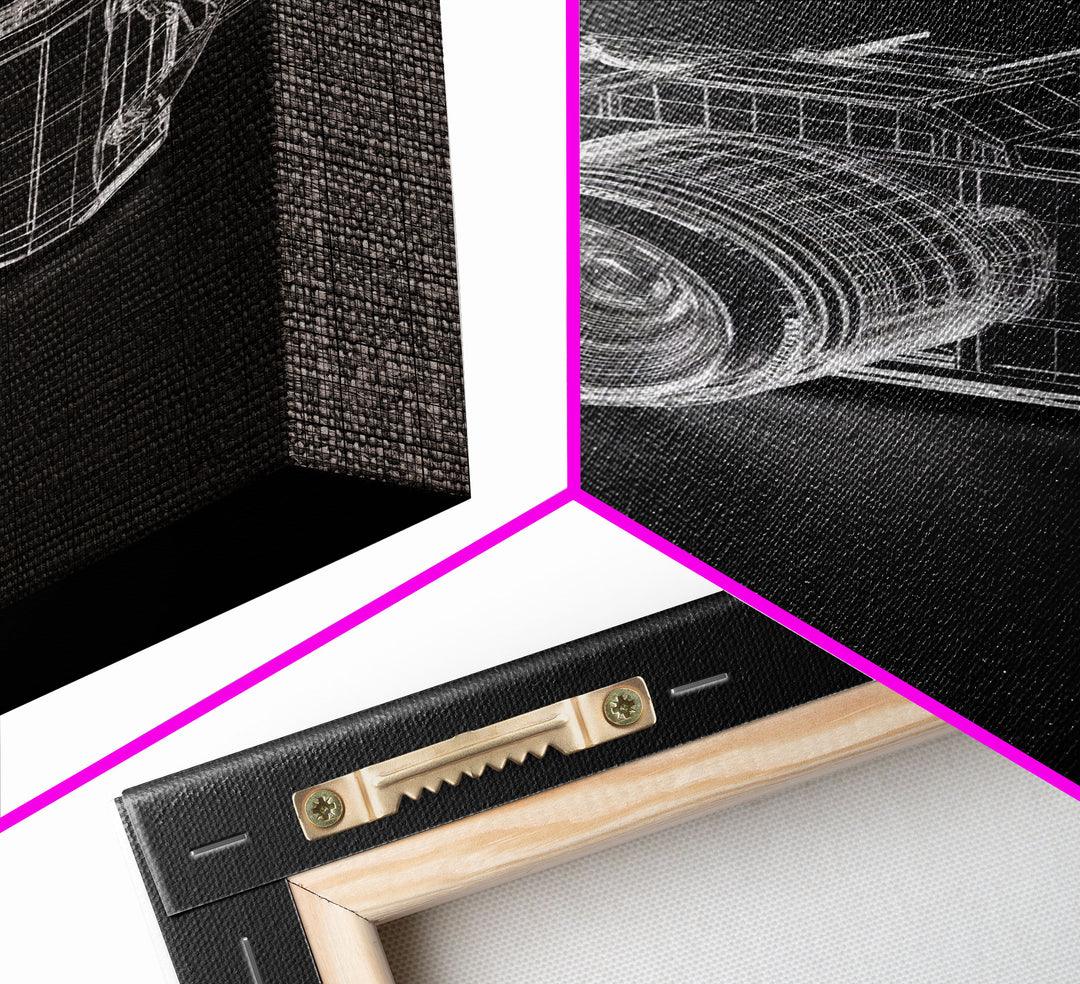 Camera Wall Art, Photography Art, Craft Room Wall Decor, Minimalist Print, Wall Decor, Canvas Print, Wall Art, Framed Canvas