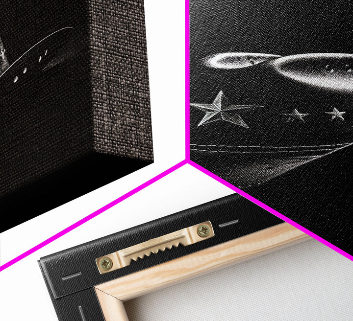 Cowboy Hat Print, Western Wall Art, Black And White, Texas Art, Minimalist Art, Wall Decor, Canvas Art, Wall Art, Framed Canvas Wall Decor