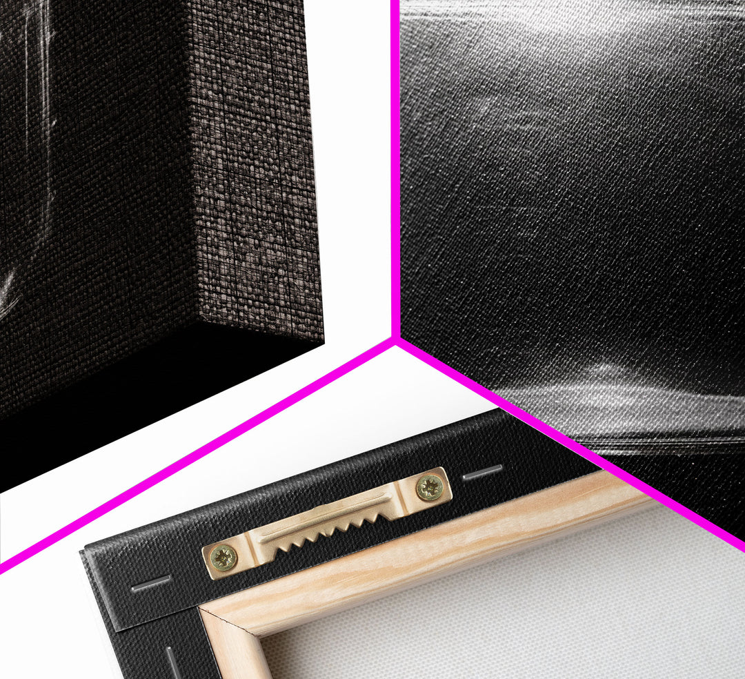 Mason Jar Wall Art, Jar Art Print, Black And White Art, Minimalist Art, Wall Decor, Canvas Art, Wall Art, Framed Canvas Wall Decor