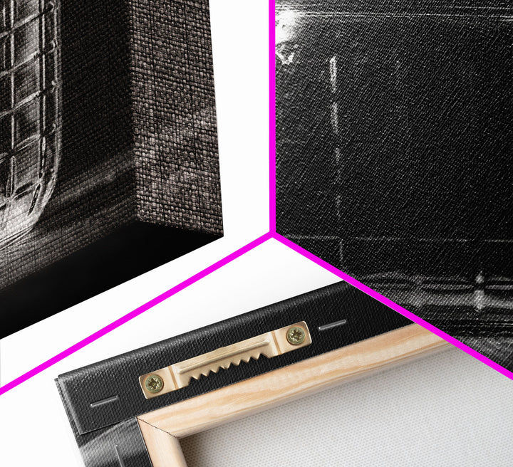 Mason Jar Wall Art, Jar Art Print, Black And White Art, Minimalist Art, Wall Decor, Canvas Art, Wall Art, Framed Canvas Wall Decor