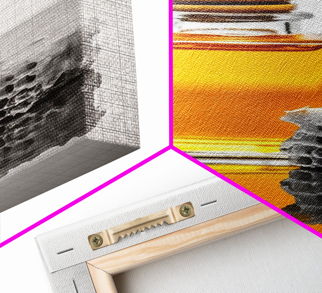 Honey Bottle Wall Art, Kitchen Wall Art, Honey Jar Print, Minimalist Art, Wall Decor, Canvas Art, Wall Art, Framed Canvas Wall Decor