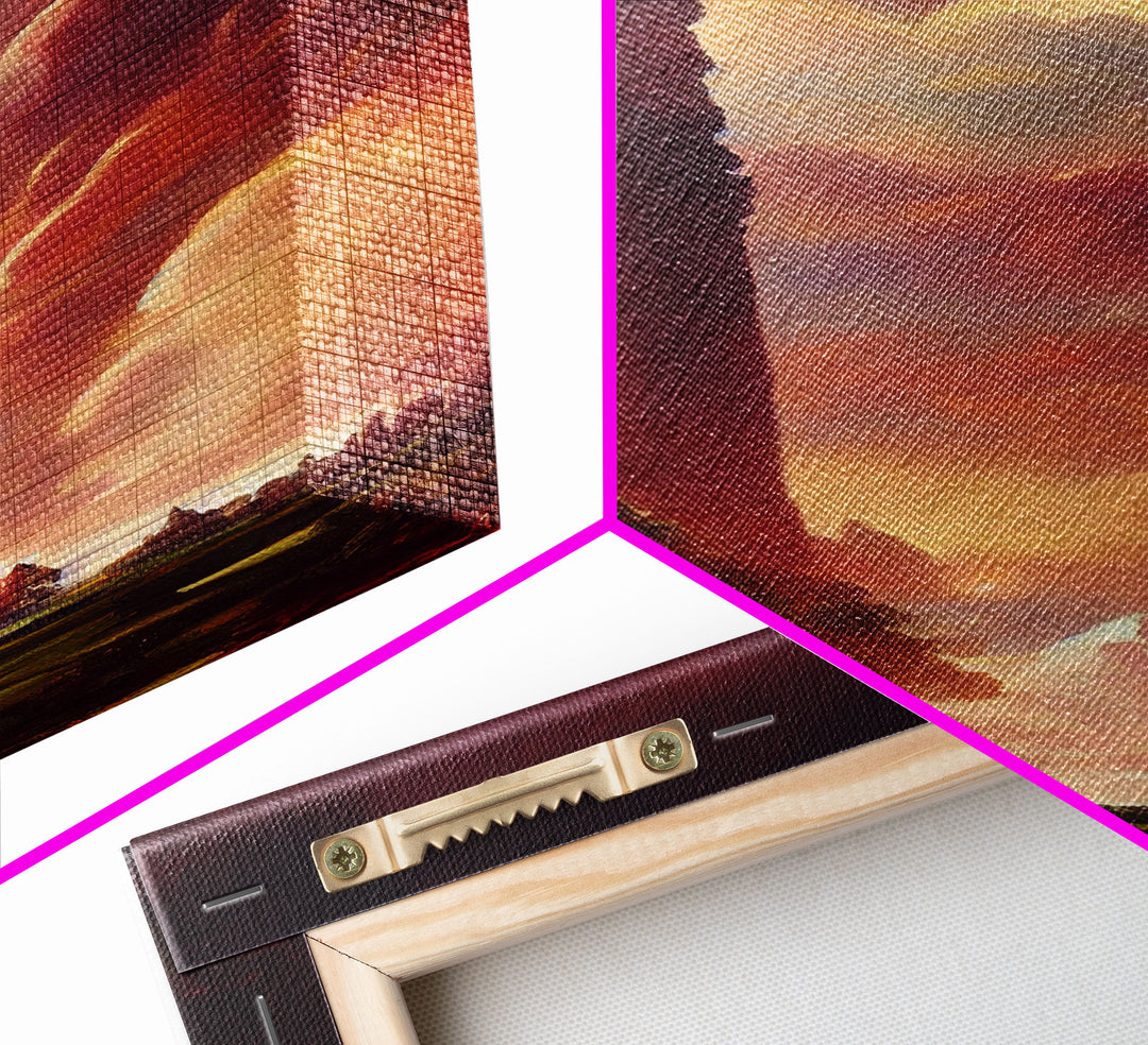 Dark Tower, High Fantasy Art Canvas Print, unique wall art, fantasy concept art