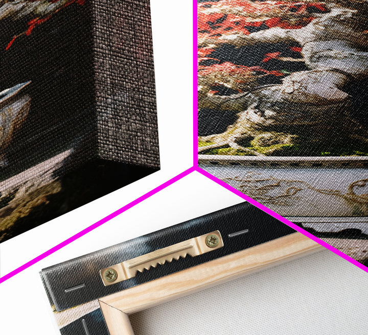 Bonsai Wall Art, Japanese Wall Print,  Asian Art, Canvas Print, Wall Art, Vertical Print, Travel Print, Client Gift, College Dorm Decor