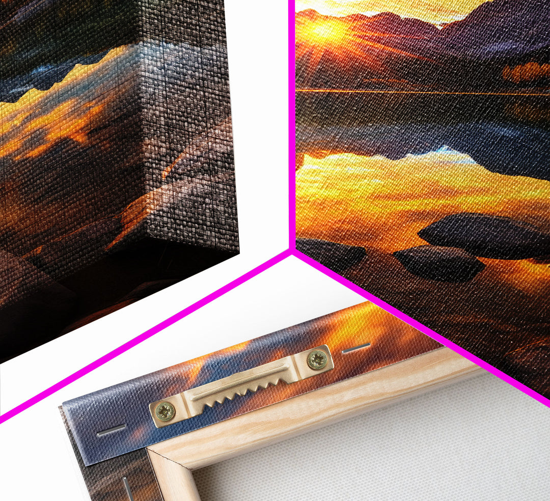 Lake Wall Art, Landscape Print, Nature Wall Art, Trees Wall Art, Canvas Print, Wall Art, Vertical Art, Congratulations Gift, Above Bed Art