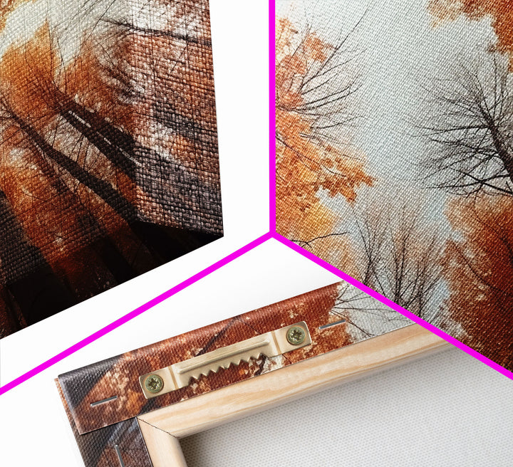 Trees Wall Art, Fall Art Print, Nature Print, Canvas Print, Wall Art, 3 Piece Wall Art, Country Home Decor, Bedroom Prints, Ranch Decor