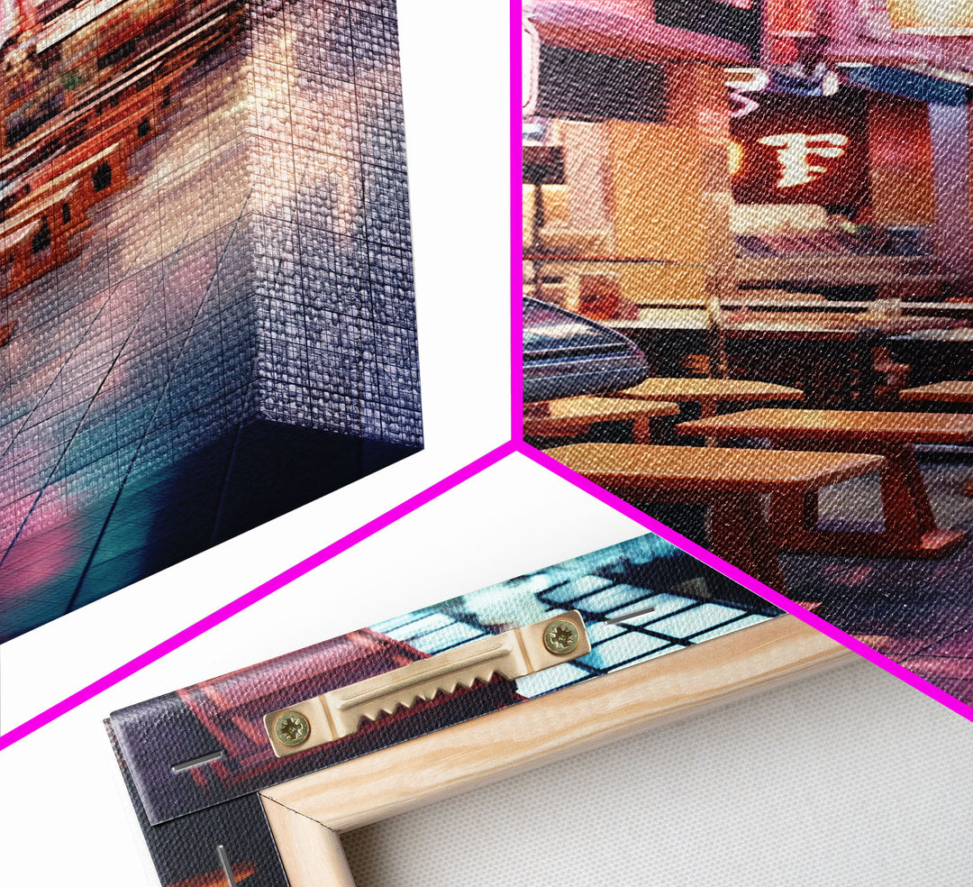 Japanese Restaurant, Japanese Wall Art, Asian Wall Art, Canvas Print, Wall Hanging, Portrait Art, Business Gift, Office Wall Decor, RV Decor