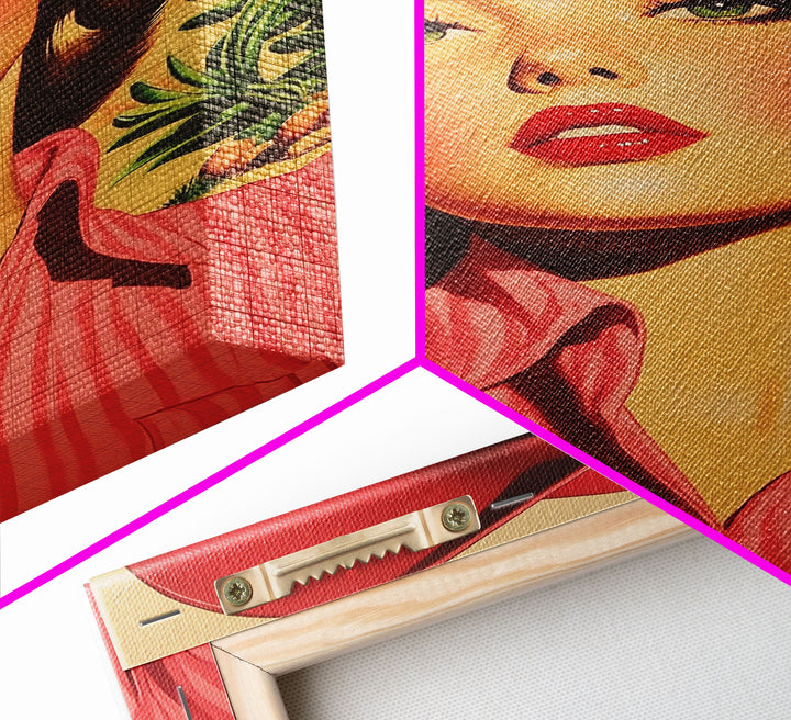 Blonde Cowgirl in Fall Forest Canvas Print, Autumn Wall Art, Farmhouse Fall Decor, Seasonal Holiday Decor, Vintage Western Art, Canvas Print