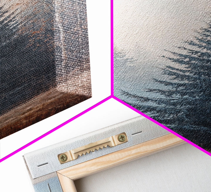 Canvas Print of an Autumn Tree on a Serene Path, Fall Wall Art, Best Gift Idea, Seasonal Decor, Modern Farmhouse, Autumn Landscape Art