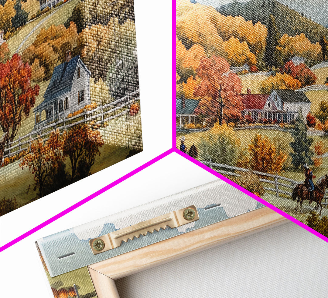 Sunset Winter Cowboy Trail Canvas Print, Perfect Christmas Decor, Rustic Winter Home Art, Western Holiday Landscape Wall Art