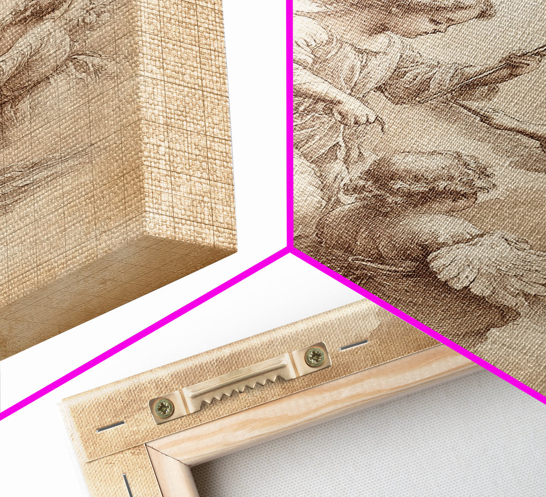 Angelic Painting Print, Framed Canvas Print, Angelic Wall Art, Abstract Angel Artwork, Personalized Gifts, Guardian Angels