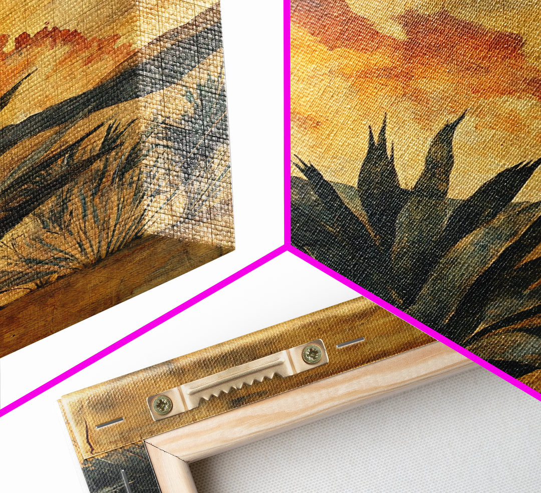 Abstract Agave Painting Print, Chicano Decor, Agave Wall Art, Rustic Farmhouse Decor, Mexicano Art, Agave Wall Art, Southwestern Art