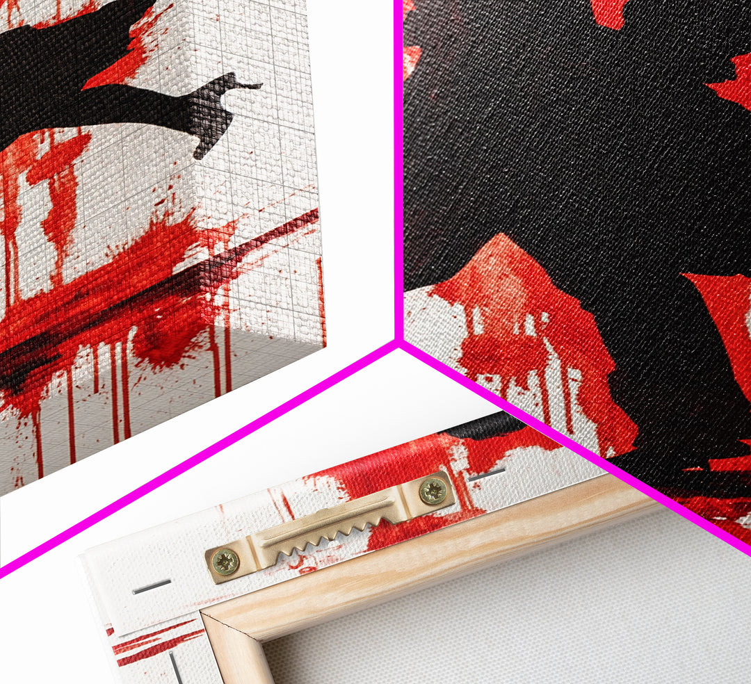 Couple Painting Print, Couple Dancing The Tango, Canvas Print, Wedding Decoration, Wedding Gift, Couple Art, Dancing Couple Art