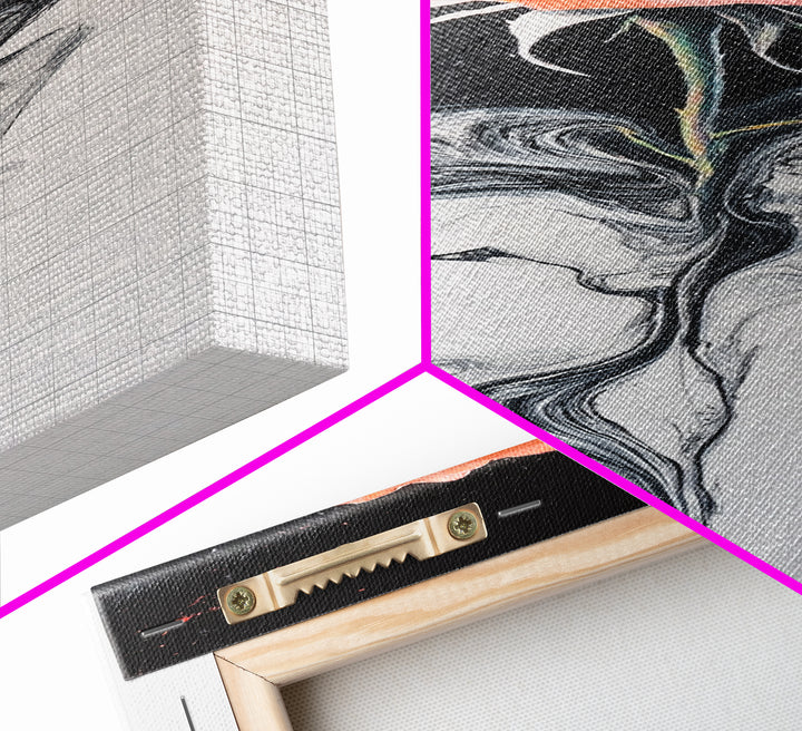 Rose Painting Framed Canvas Print, Dark Romance Painting, Botanical Prints, Tall Narrow Art Bedroom Decor, Gift Idea Christmas