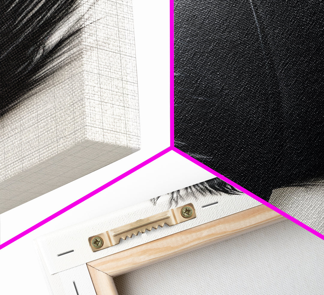 Abstract Black Feather Painting Print, Tall Skinny Art, Retro Home Decor, Abstract Art, Narrow Tall Wall Art, Feather Art, Farmhouse Art