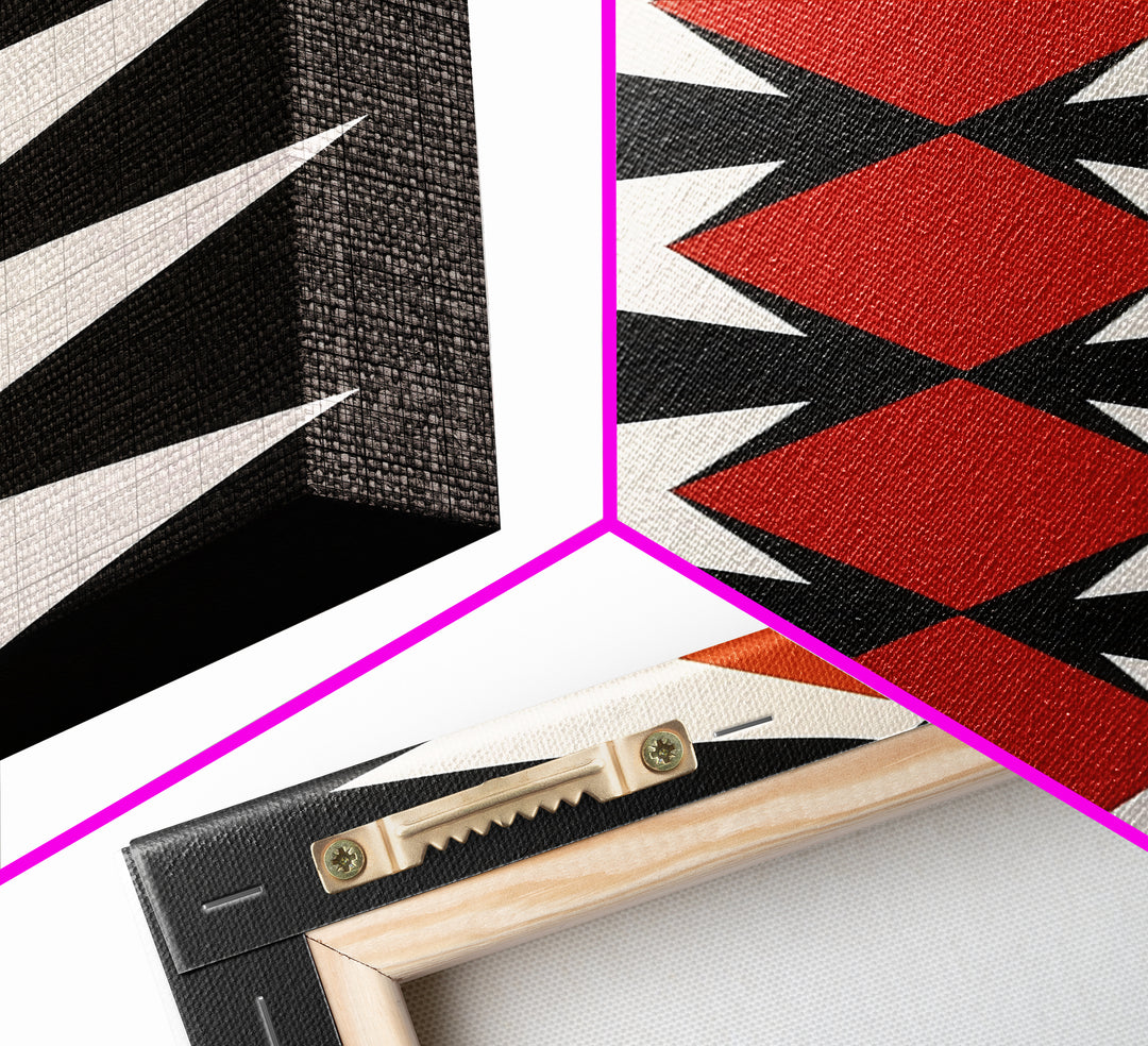 Canvas Print of Botanical Art with Blue and Green Wall Art Theme, Boho Art, Minimalist Decor, Tall Narrow Art, Above Bed Wall Art, Living Room Art, Skinny Wall Art