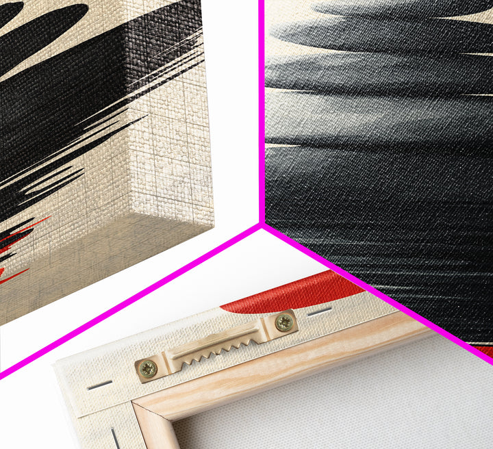 Canvas Print of Zen Art with Stacked Stones, Japanese Inspired, Minimalist Wall Art, Meditative Decor, Above Couch Art, Zen Wall Art, Peaceful Vibe