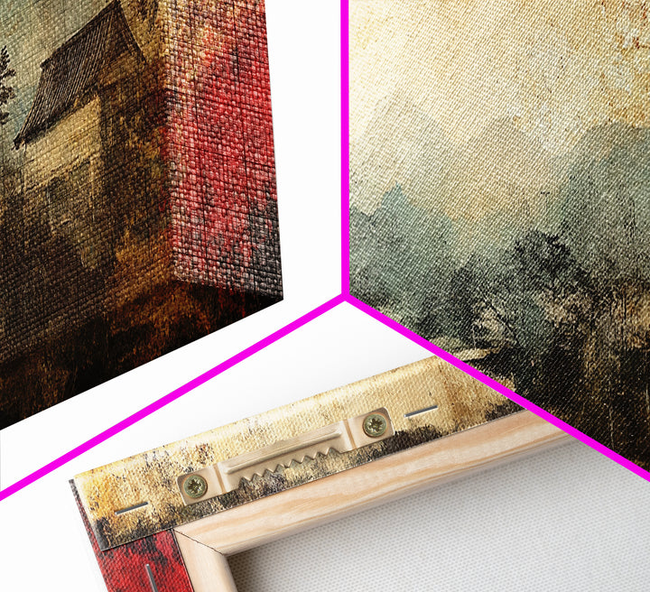 Chinoiserie Framed Canvas Print Japanese Minimalist Art Zen Wall Art Botanical Prints Nature Inspired Bedroom Artwork Decor