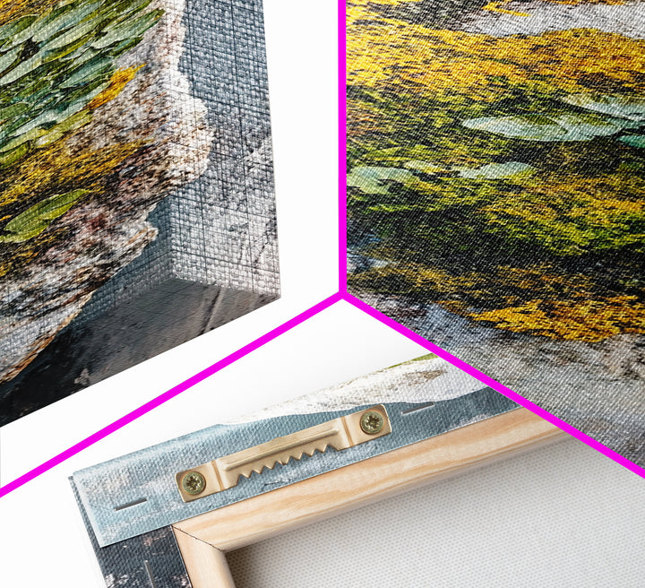 Botanical Art, Framed Canvas Print, wabi sabi art, sage green wall art, whimsical art, minimalist art, long narrow wall art, rustic decor