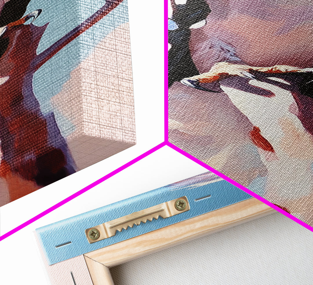 Bald Eagle, Majestic Bird, Wildlife Wall Art, Canvas Print, Nature Inspired Decor, Rustic Home Art, Minimalist Animal Paintin