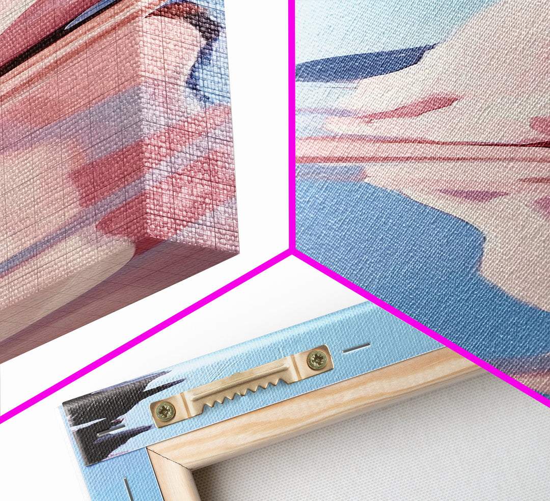 Rock Formation, Desert Landscape, Nature-Inspired Art, Earthy Tones, Boho Home Decor, Neutral Living Room Wall Art, Framed Canvas Print