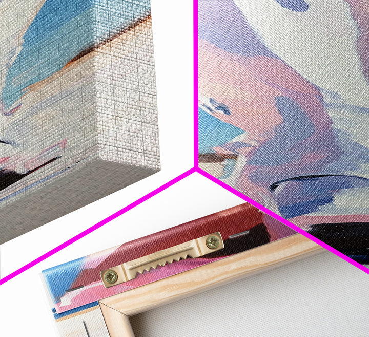 Cowgirl Portrait, Western Elegance, Feminine Art, Canvas Print, Fashion Wall Art, Chic Decor, Stylish Home Accent, Bedroom Aesthetic