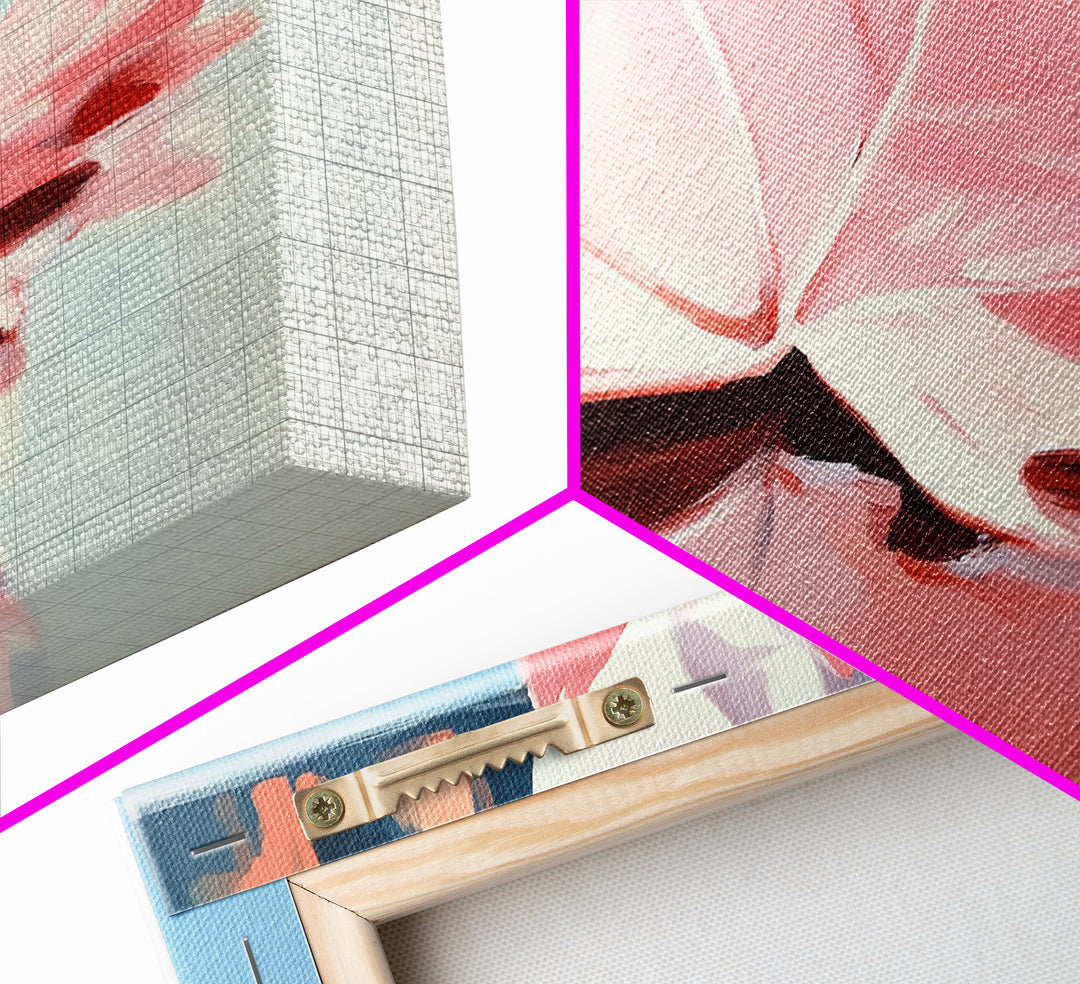 Autumn Leaf, Nature Reflection, Fall Inspired Art, Framed Canvas Print, Cozy Seasonal Wall Decor, Warm Toned Home Aesthetic